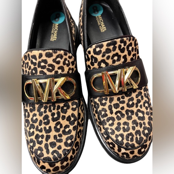 Imported Michael kors Leopard Print Calf Hair Loafer - Picture 5 of 7